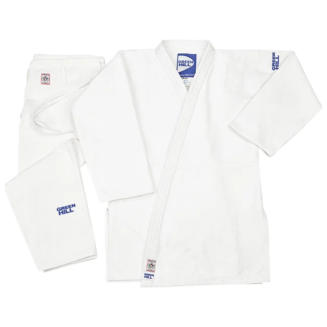 Распродажа! Кимоно для дзюдо Green Hill Professional IJF (белое)