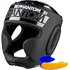 Шлем для бокса PHANTOM APEX Full Face Black (капа в подарок)