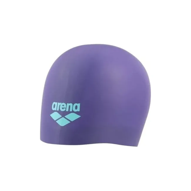 Шапочка для плавания Arena LONG HAIR CAP фиолетовая