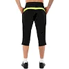 Шорты-бриджи 3/4 спортивные мужские LIDONG SPORTS LD-9716 (Черный-синий)