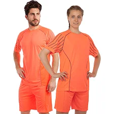 Футбольна форма комплект футболка та шорти SP-SPORT Match CO-1006 (Кораловий)