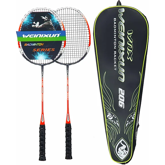 Ракетки для бадминтона в чехле WEINIXUN ROOTS SUPER SPORTS MT-206