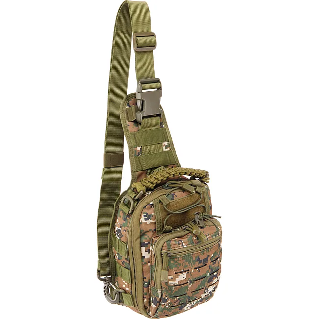 Сумка-слинг тактическая
 SP-SPORT
 ZK-14
 25x17x12см (Камуфляж Marpat)