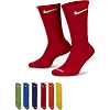 Шкарпетки чоловічі Nike U NK ED PLS CSH CRW 6PR - 132 зелений, синій, фіолетовий, жовтий, червоний, пома
