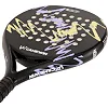 Ракетка для падел-тенниса Padel CAMEWIN BT-6525 (Черный-фиолетовый)