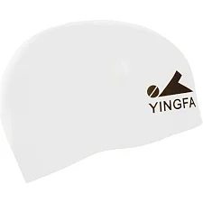 Шапочка для бассейна силиконовая для взрослых YINGFA SPEED C0073 (Белый)
