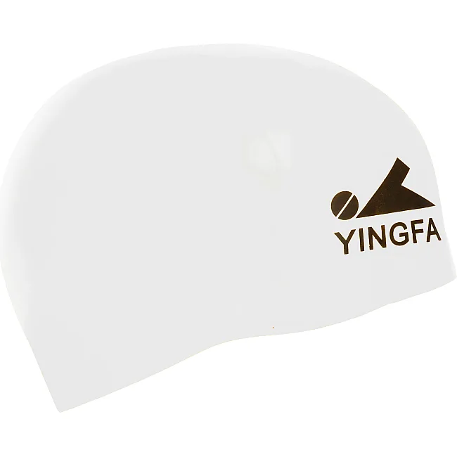 Шапочка для басейну силіконова для дорослих YINGFA SPEED C0073 (Білий)