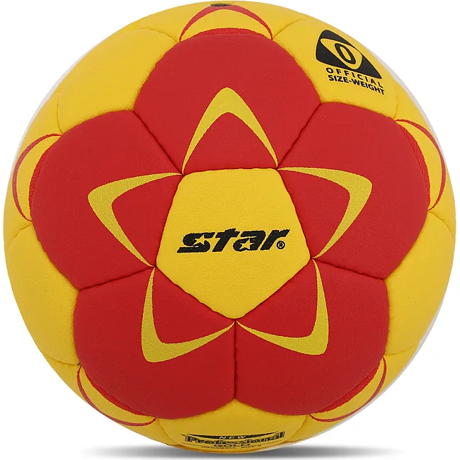 Мяч гандбольный STAR NEW PROFESSIONAL GOLD HB420
 0 (Желтый-красный)