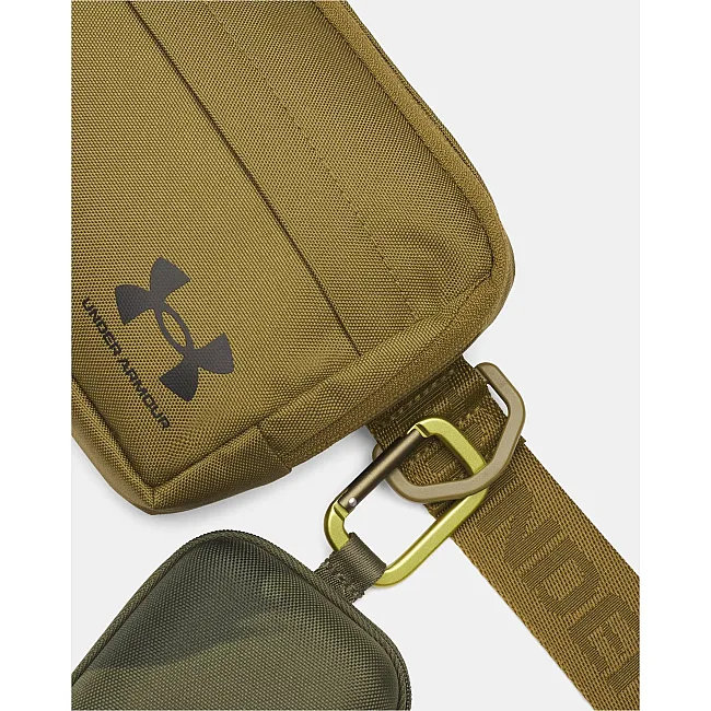 Сумка по пояс UNDER ARMOUR Essential WB Xbody 2L зеленый 20 x 13,5 x 5 см