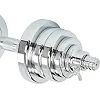 Разборные гантели
 стальные хромированные 25кг SP-SPORT
 TA-8054-25 2шт по 12,5кг хром