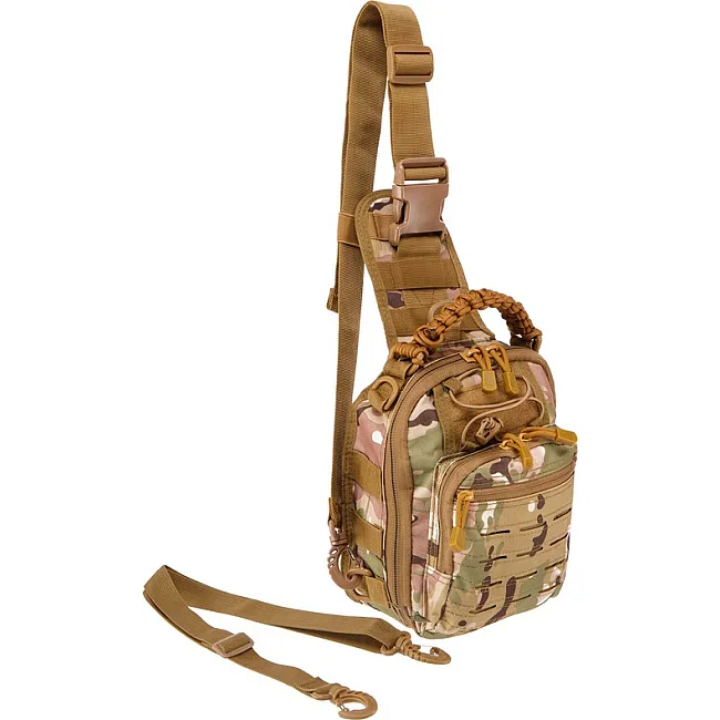 Сумка-слинг тактическая
 SP-SPORT
 ZK-14
 25x17x12см (Камуфляж Marpat)