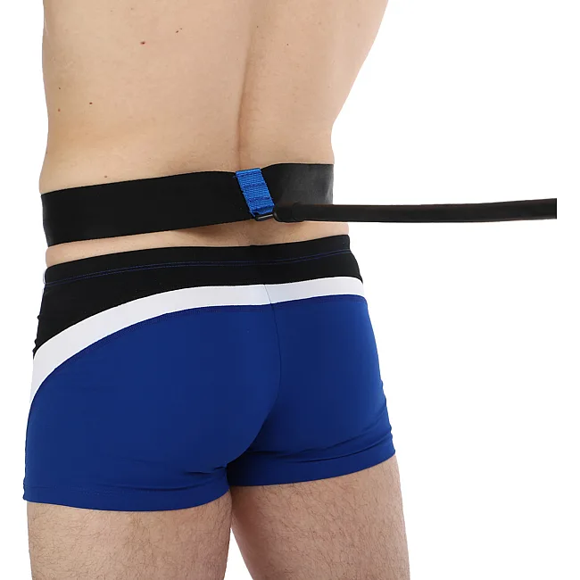 Поясной тренажер парный для плавания MADWAVE
 BELT TRAINER TWO SIDE M077106 длина-2,4м