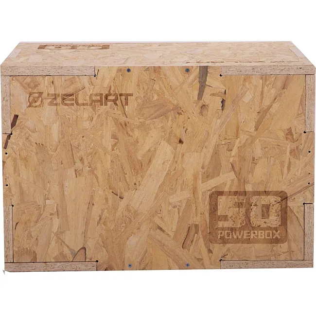 Бокс пліометричний тумба для кросфіту Пліобокс Wood Plyo box ZELART FI-3636-1 1шт 60см