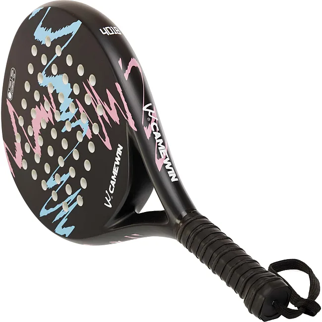 Ракетка для падел-тенниса Padel CAMEWIN BT-6525 (Черный-фиолетовый)