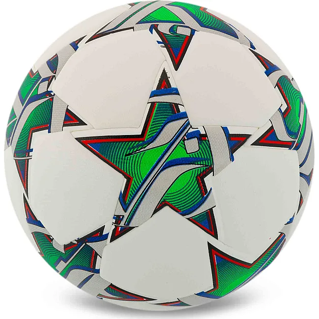 Футбольний м'яч SELECTARS SP-SPORT FB-7588 №5 PU (Білий-зелений)