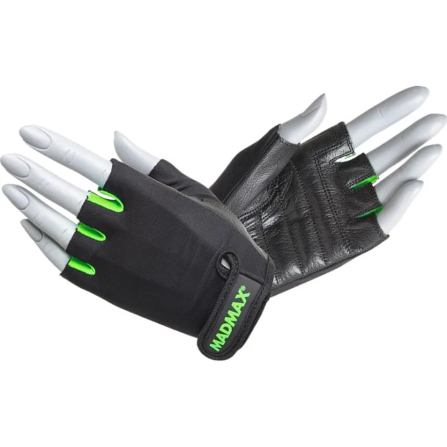 Перчатки для фитнеса MadMax MFG-251 Rainbow Green