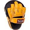 Лапа боксерская изогнутая тренировочная кожа TWINS

 FPML10-43 25x19x9см 1штука (Белый)