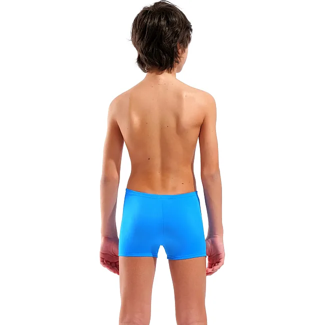 Плавки-шорты для мальчиков Arena POSEIDONIA SWIM SHORT голубой, желтый