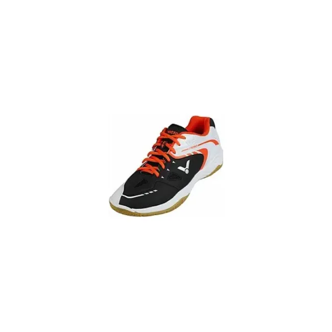 Кросівки чоловічі сквош Victor A190 Indoor Black/White Unisex