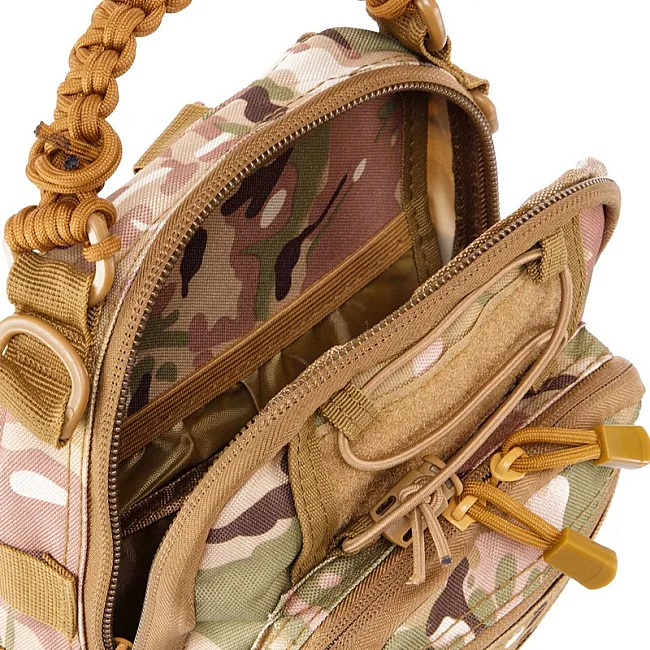 Сумка-слинг тактическая
 SP-SPORT
 ZK-14
 25x17x12см (Камуфляж Marpat)