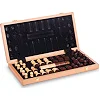 Шахматы шашки 2 в 1 набор настольных игр деревянные SP-SPORT
 W9052
 52см x 52см