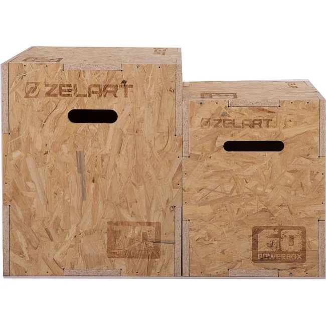 Бокс пліометричний тумба для кросфіту Пліобокс Wood Plyo box ZELART FI-3636-1 1шт 60см