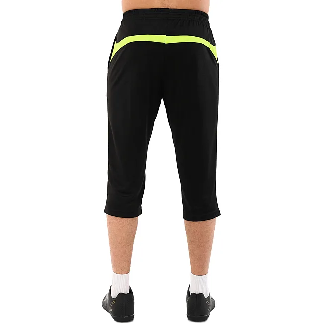 Шорты-бриджи 3/4 спортивные мужские LIDONG SPORTS LD-9716 (Черный-синий)