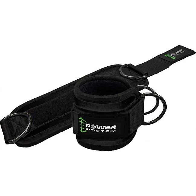 Манжети на щиколотку POWER SYSTEM PS-3460 Gym Guy Black