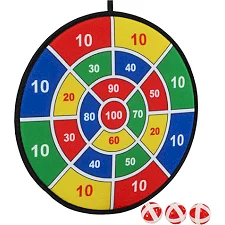 Дартс 6 мячей и мишень VELCRO dartboard BAILI BL-602 37cм