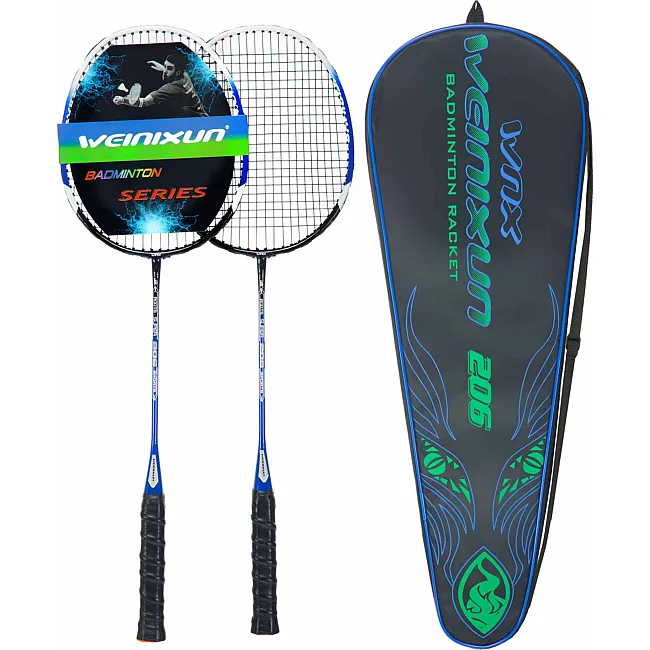 Ракетки для бадминтона в чехле WEINIXUN ROOTS SUPER SPORTS MT-206