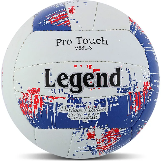 Волейбольный мяч
 LEGEND VB-4071 №5 PU (Белый-синий)