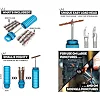 Ремкомплект для бескамерки Peaty's Holeshot Tubeless Puncture Plugger Kit, Bourbon