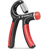 Кистевой эспандер POWERPLAY PP-4323 с регулируемой нагрузкой 10-40 кг. Strength Grip Черно-красный