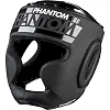 Шлем для бокса PHANTOM APEX Full Face Black (капа в подарок)