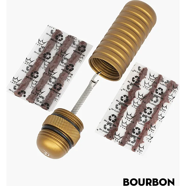 Ремкомплект для бескамерки Peaty's Holeshot Tubeless Puncture Plugger Kit, Bourbon