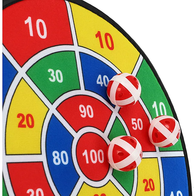 Дартс 6 мячей и мишень VELCRO dartboard BAILI BL-602 37cм