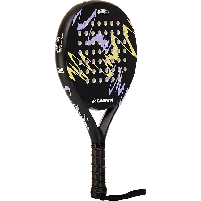 Ракетка для падел-тенниса Padel CAMEWIN BT-6525 (Черный-фиолетовый)