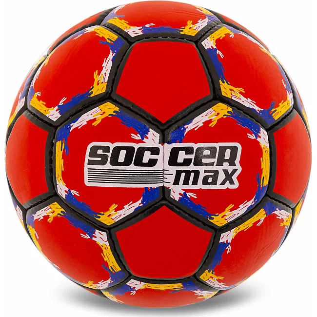 Футбольний м'яч
 SOCCERMAX FB-6525 №5 PU (Білий)