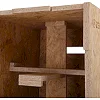 Бокс пліометричний тумба для кросфіту Пліобокс Wood Plyo box ZELART FI-3636-1 1шт 60см