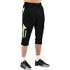 Шорты-бриджи 3/4 спортивные мужские LIDONG SPORTS LD-9716 (Черный-синий)