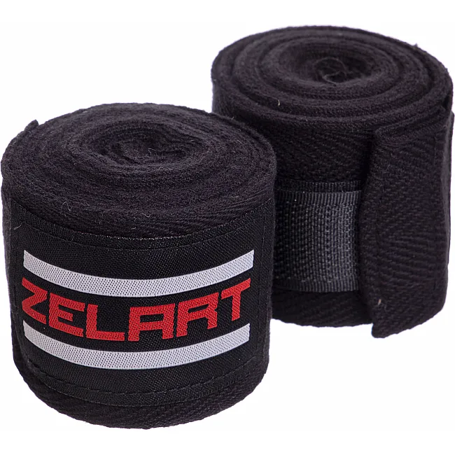Бинти для боксу
 2штуки ZELART
 BO-2895 3м (Червоний)