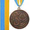 Медаль спортивная с лентой SP-SPORT WREATH C-1489-7 ø7см (Бронзовый)