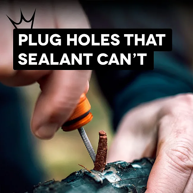 Ремкомплект для бескамерки Peaty's Holeshot Tubeless Puncture Plugger Kit, Bourbon