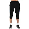 Шорты-бриджи 3/4 спортивные мужские LIDONG SPORTS LD-9716 (Черный-синий)