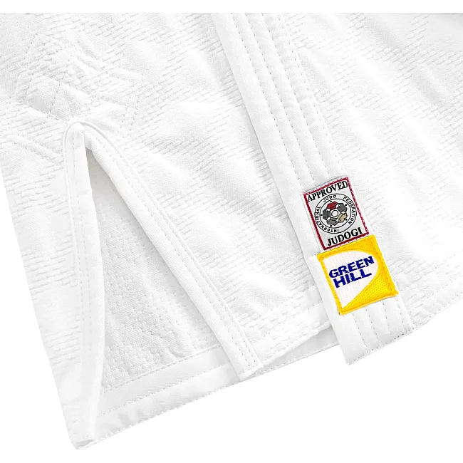 Кимоно для дзюдо Green Hill Professional IJF (белое)