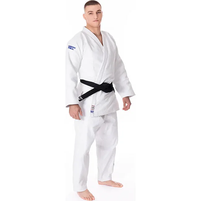 Кимоно для дзюдо Green Hill Professional IJF (белое)
