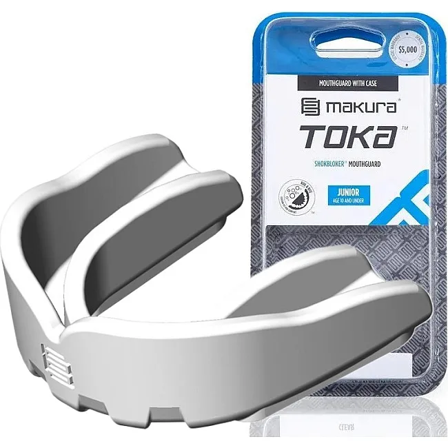 Боксерская капа MAKURA Toka детская (возраст до 10) White