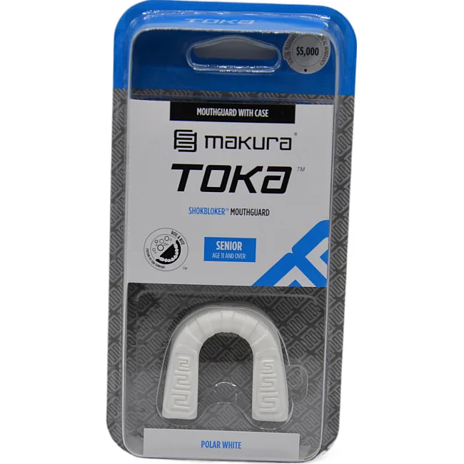 Боксерская капа MAKURA Toka детская (возраст до 10) White