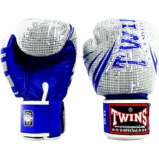 Рукавиці для боксу Twins Fancy FBGVL3-TW5 Blue White