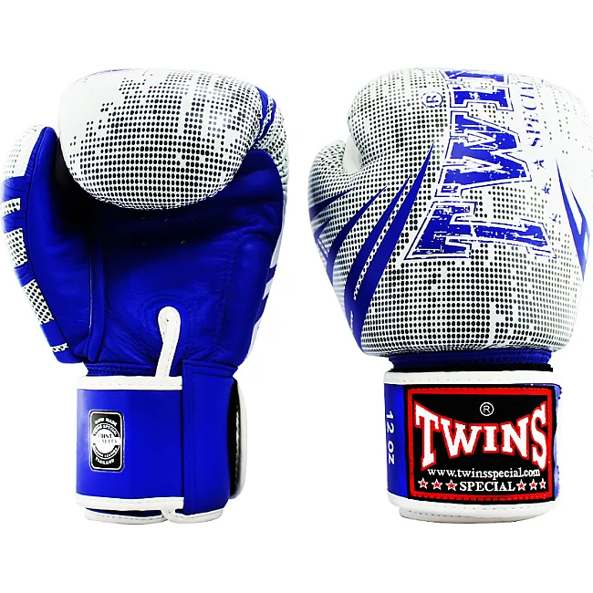 Рукавиці для боксу Twins Fancy FBGVL3-TW5 Blue White